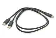 NEW HTC Vive Focus 3 Y Splitter Cable - USB C Splitter 1 to 2