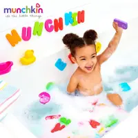 在飛比找momo購物網優惠-【munchkin】字母數字洗澡玩具學習組