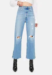 [Levis] Tango Trace Ribcage Straight Ankle Denim Jeans