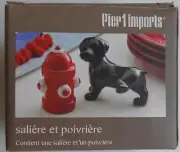 Puppy & Hydrant Salt and Pepper Shakers