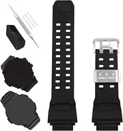 [XIW] Compatible for 10455201 Casio G-Shock GW9400 GW-9400 GW-9400-1 GW-9400BJ-1 GW-9400J-1 RANGEMAN GW-9200 GW-9300 G-9400 Resin Watch Band Replacement for men Wirstband Strap women Bracelet