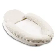 Riduttore lettino Cuscino posizionatore Italbaby LITTLE LOVE Pois Tortora