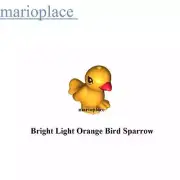 LEGO Bright Light Orange Bird Sparrow (12201 / 98940) Animal New!