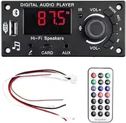 DC7V-25V Bluetooth Amplifier Decoder Board Support USB Drive TF Card Audio Input Multi-Functional Digital Audio Player