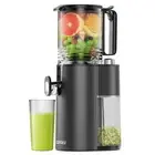 Cold Press Juicer, 5.82" Wide Feed Chute Juicers with 350w Power Motor, Slow ...