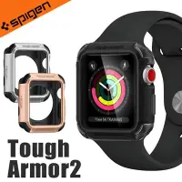 在飛比找Yahoo!奇摩拍賣優惠-4Spigen Tough Armor 2 Apple Wa