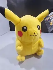 Pokemon Pikachu Plush Stuffed Toy Kids Large 8" Authentic New