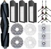 Replacement Vacuum Accessories Set for ECOVACS DEEBOT X1 Omni / X1 Turbo / T10 Omni Robot Vacuum Cleaner Parts (17 Pack)