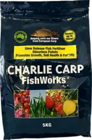 Charlie Carp Fishworks Slow Release 5KG Pellets