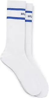 [HUGO] 2P SK BLUE STRIPE CC 10263074, 100 white, 40-46