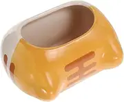 GANAZONO Ceramic Hamster Home Summer Cooling Nest Decorative Shape Pet Nest for Hamsters