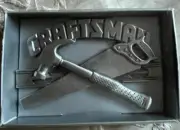 NIB CRAFTSMAN BELT BUCKLE WITH A HAMMER, SAW & LEVEL 4 1/2 X 3 SILVER COLOR