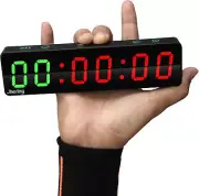 Gym Timer, Portable, Interval Timer With Rechargeable Battery And Built-in LED
