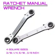 Ratchet Manual Wrench Air Conditioning Refrigeration Valve Wrench Tools US
