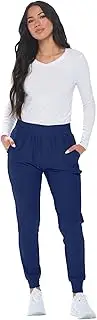 [Monarch Uniforms] Womens Jogger Scrub Pants Max Stretch Scrub Joggers for Women