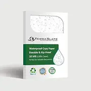 TerraSlate Paper 10 MIL 8.5" x 14" Waterproof Laser Printer/Copy Paper 100 Sheets (10x100)