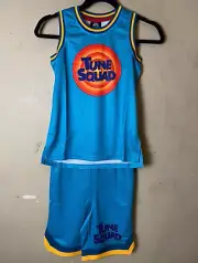 Tune Squad Boys Space Jam A New Legacy Basketball Jersey & Shorts SZ S- NEW