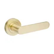 Zanda 65mm Satin Brass Duke Dummy Set Non Handed
