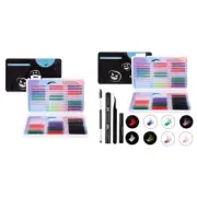 1 Set Colored Eyelash Extension Kits Lashes Clusters Kits Lash Extension Kits