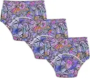 Baby Boys Potty Training Toilet Pants Leakproof Boxer Briefs Trainer Underwear for Infant 4T Watercolor Butterflies