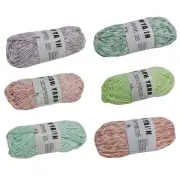 Luminous Polyester Yarn Glow in The Dark Crocheting Knitting Yarn Handcraft