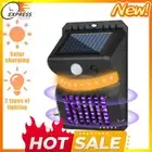 Solar Powered LED Mosquito Fly Bug Insect Zapper Killer Trap Lamp Light