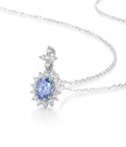 Secret Realm 18K Gold Lab-Grown Diamond Necklace 0.3ct IGI