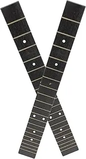 JOINPAYA 2pcs Guitar Fretboard Replacement for Acoustic Ukulele Easy to Install Durable Fingerboard Accessory for DIY Guitar Projects