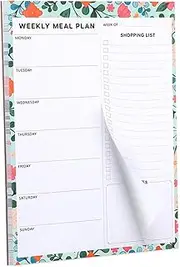 List Magnet Pad,Magnetic Grocery List Pads for Fridge,Fruit Weekly Meal Planner with Tear Off Shopping List.Menu Food for Weight Loss or Dinner List for Family 7x10 Inches, 60 Sheets