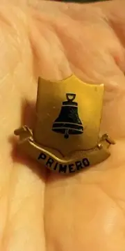 Pre WWII 323rd Cavalry Screwback DI / DUI - SUPER RARE DI!!!