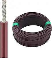 22 AWG Stranded Tinned-Copper Hook-Up Wire Red PVC Insulated UL1569 10 Feet DIY Electronics High Temperature Resistant Wire(20AWG)
