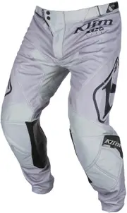 Klim XC Lite S24, textile pants , color: Light Grey/Black , size: 30