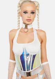[Club Exx] Starlight Guide Iridescent Waist Cincher