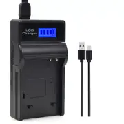 DMW-BCM13 LCD Battery Charger for Panasonic Lumix DMC-TZ40 TZ60 TZ70 TZ70K ZS30K
