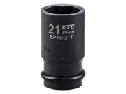 KTC 12.7sq. Socket Bit For Impact Driver (hex.) Semi Deep BP4M-08TP~36TP Japan