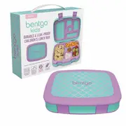 Bentgo Kids Lunch Box With Compartment Bento-Style Container Mermaid Scales