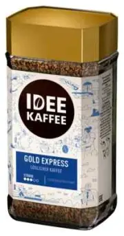 2 x Idee Kaffee GOLD EXPRESS Instant Coffee Jar 2 x 200g / 7.1 oz