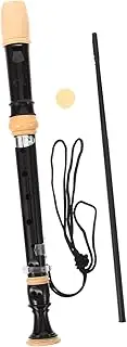 Vaguelly 1 Set 8 Recorder for Stylish Musical Instrument with Cleaning Rod Hanging Strap for Music Classes and Beginner Musicians