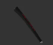 Scotty Cameron Black Pistolini Grip with Red Dancing Letters