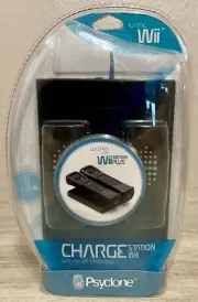 Psyclone Charging Station for Wii Motion Plus Remotes w/ 2 Batteries Sealed NIB