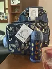 Pottery barn School BACKPACK Butterflies Disney Rainbow +LUNCH BOX+WATER