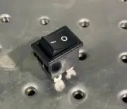 New Box of 50 On/Off SWITCH ROCKER DPST 6A 250V Nikkai NKK P/N CWSB21AA2F
