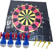 SUPVOX Inflatable Toss Game Kit for Boys and Girls 1 Set Outdoor Throwing Game Toys Safe Outdoor Toys for Children