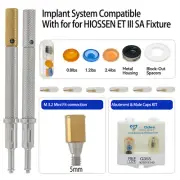 Dental Mini Ø3.2 AH=5mm Abutment Attachments for HIOSSEN ET II/III SA Male Caps