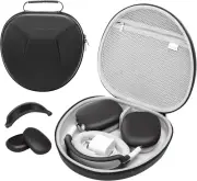 Hard Case for AirPods Max Sleep Mode Travel Bag with Silicone Cover Anti Scratch
