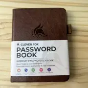 Premium Pocket Password Keeper - Stylish & Secure Internet Password Logbook