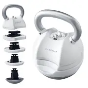 Adjustable Kettlebell 30lb Weight Training Fitness Exercise Full Body Workout...