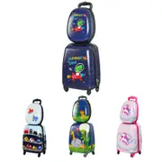 Bopeep Kids Luggage Set 16''13'' 2PCS Travel Suitcase Child Baggage Bag Backpack