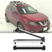 2Pcs Car Ski Carriers Mount Snowboard Ski With Key Roof Rack For Nissan Rogue AU