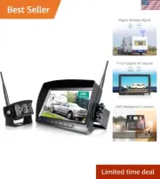 Advanced 1080p Wireless Rear View Camera System for Enhanced Vehicle Reversing